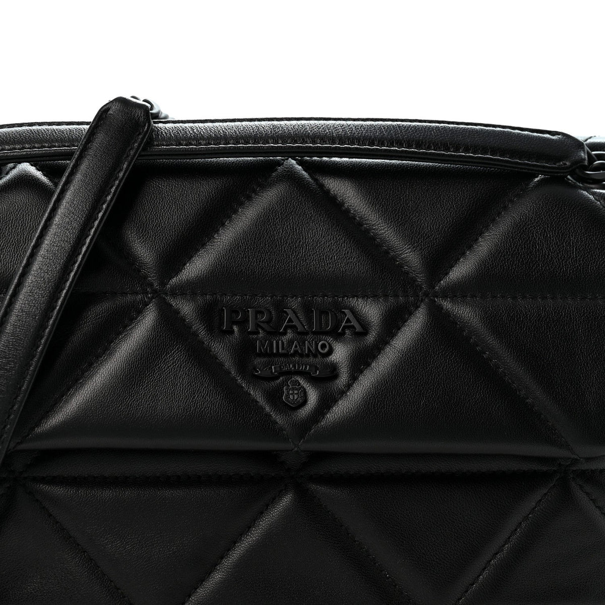 Large Nappa Handbag - Black