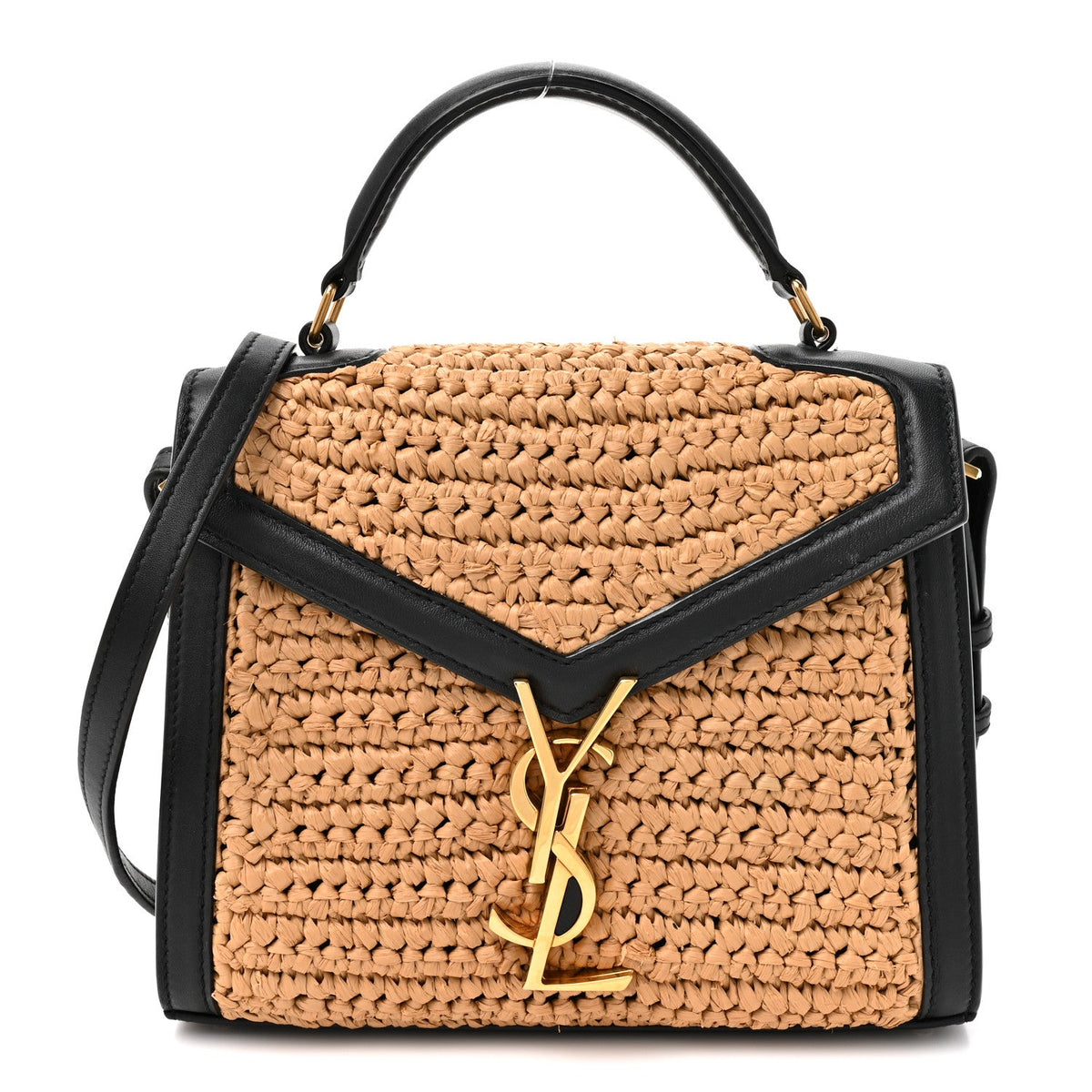 Mini Calfskin Handbag - Black
