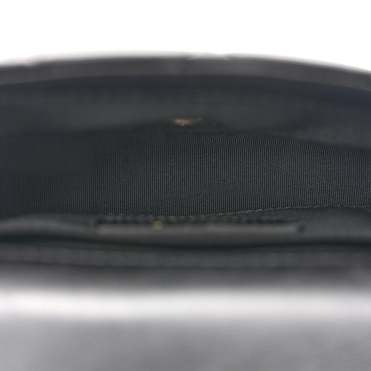 Mini Quilted Lambskin Belt Bag - Black
