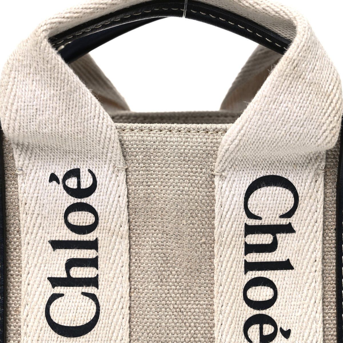 Mini Calfskin Tote Bag - White