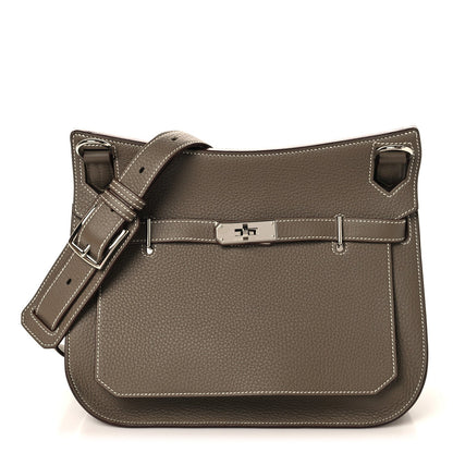 Taurillon Clemence Jypsiere 28 Etoupe Handbag