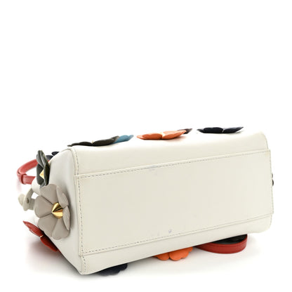 Mini Nappa Satchel Bag - White