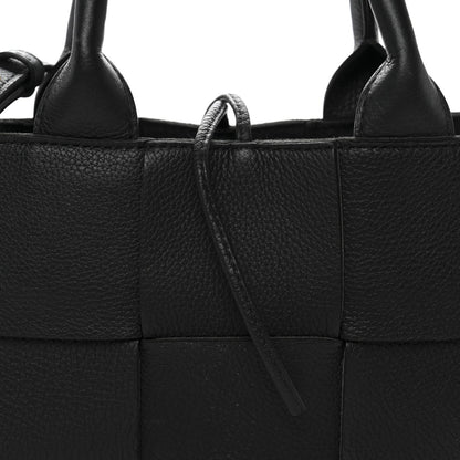 Mini Calfskin Tote Bag - Black