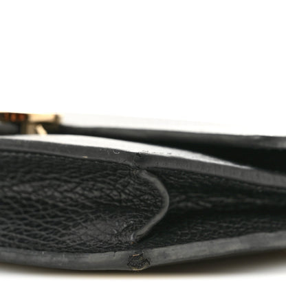 Calfskin Wallet Bag - Black