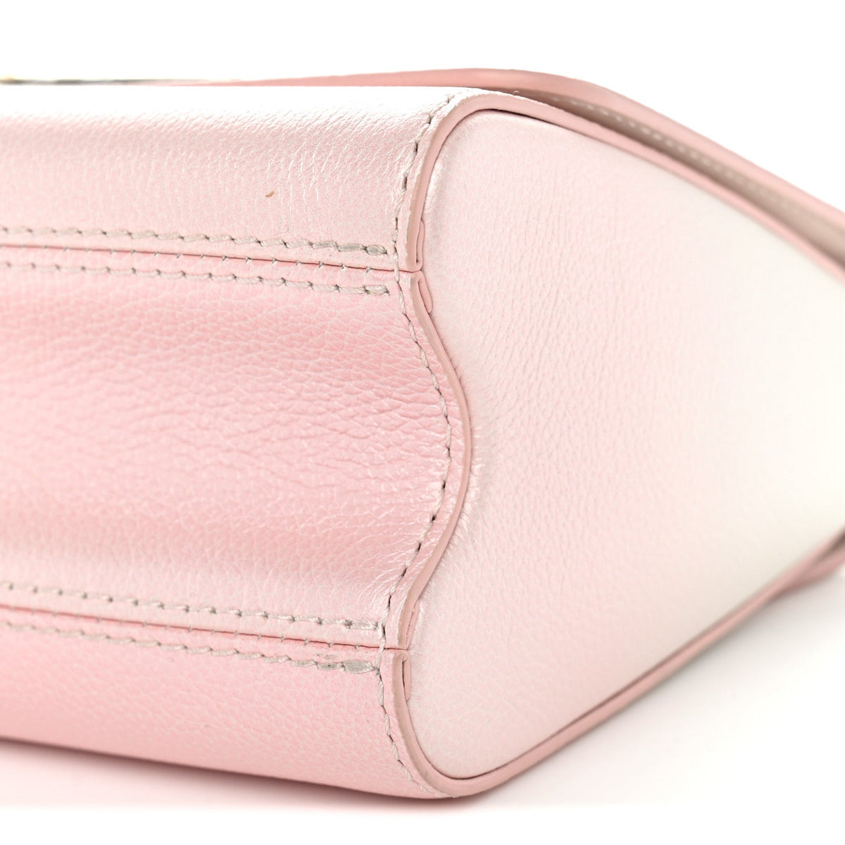 Calfskin Shoulder Bag - Pink