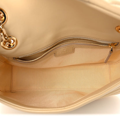 Medium Lambskin Shoulder Bag - Yellow