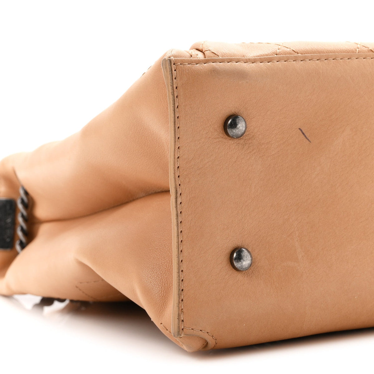Medium Calfskin Backpack - Beige