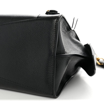 Calfskin Handbag - Gold