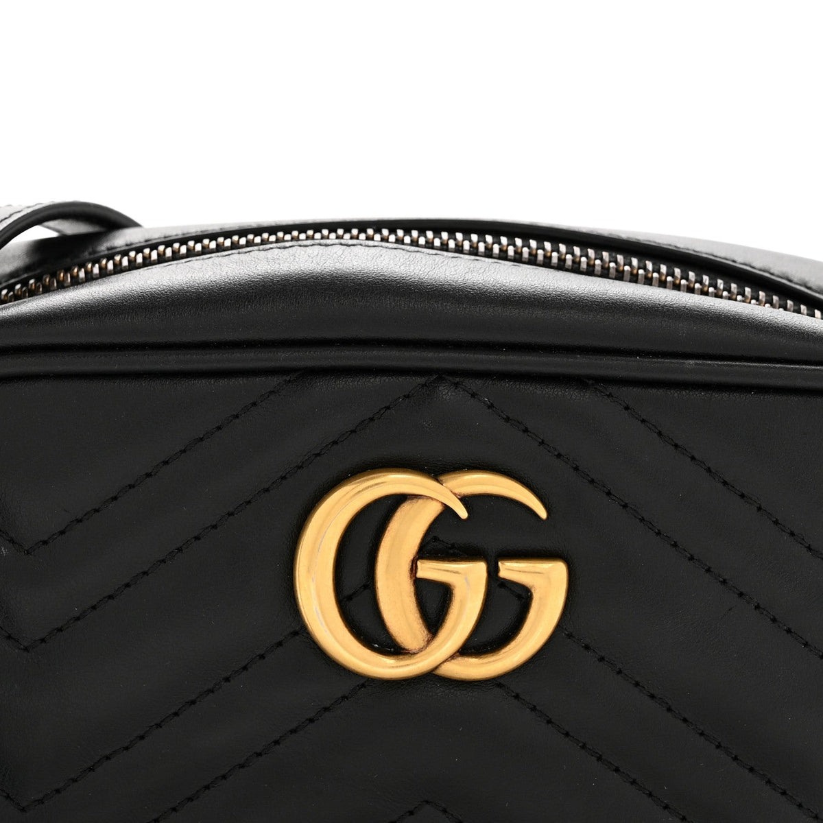 Mini Calfskin Shoulder Bag - Black