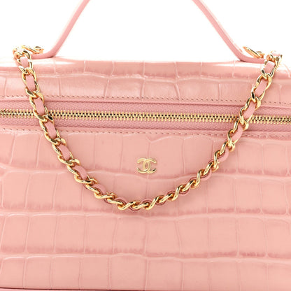 Calfskin Handbag - Pink