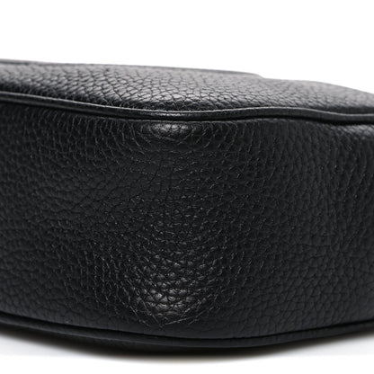 Mini Calfskin Handbag - Black