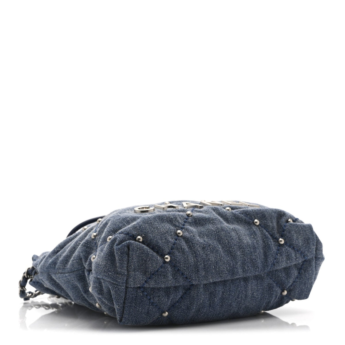 Mini Quilted Handbag - Blue