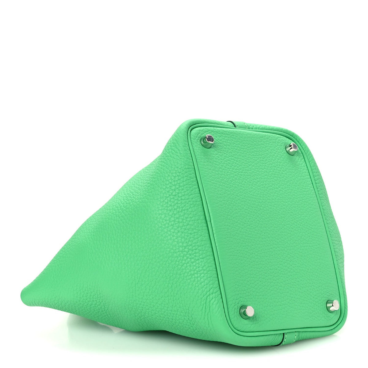 Taurillon Clemence Swift Eclat Picotin L Handbag