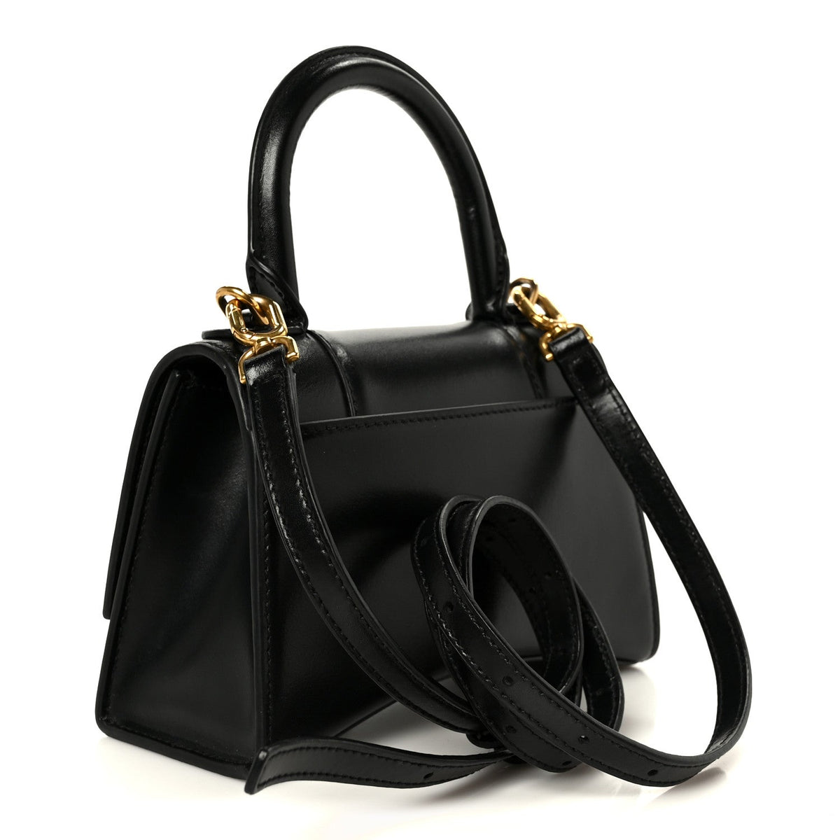 Calfskin Handbag - Black