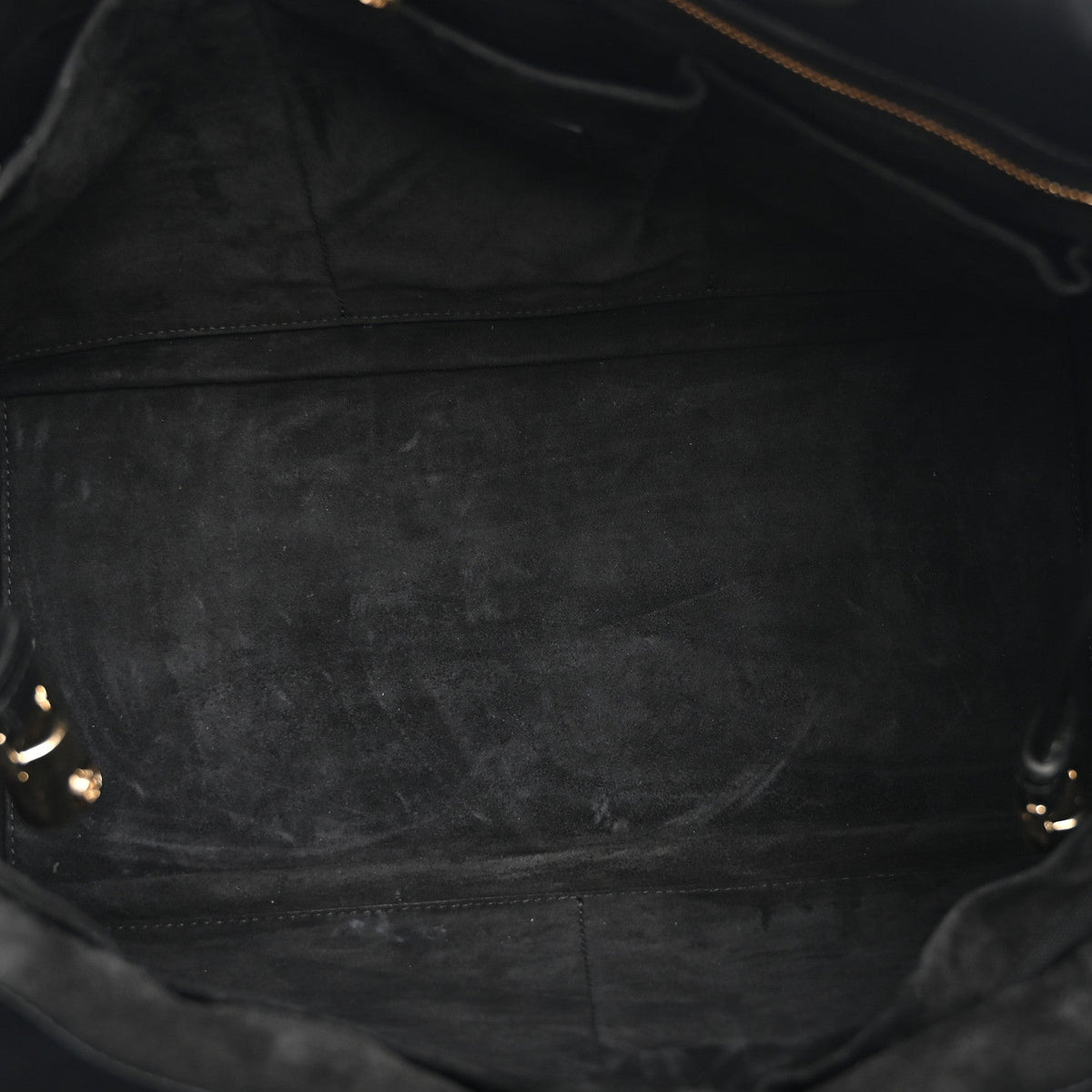 Large Calfskin Handbag - Black