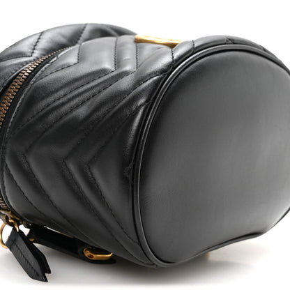 Mini Calfskin Backpack - Black