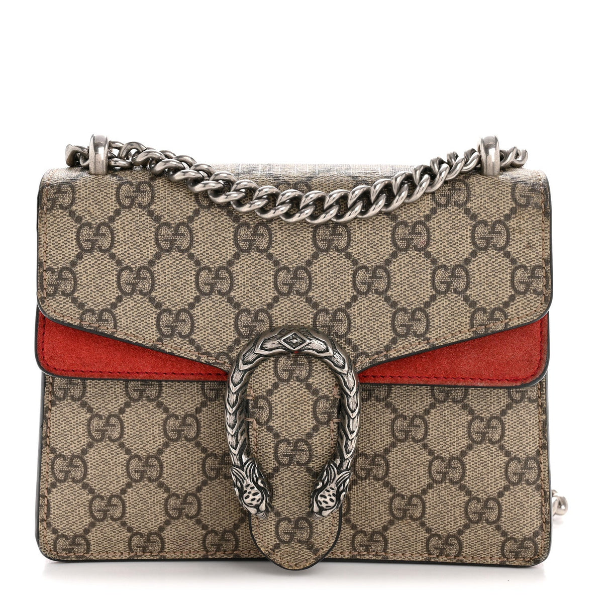 Mini Suede Shoulder Bag - Beige