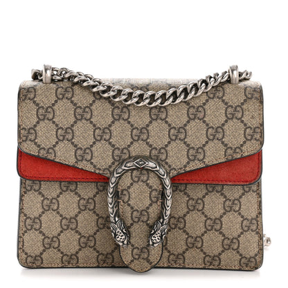 Mini Suede Shoulder Bag - Beige