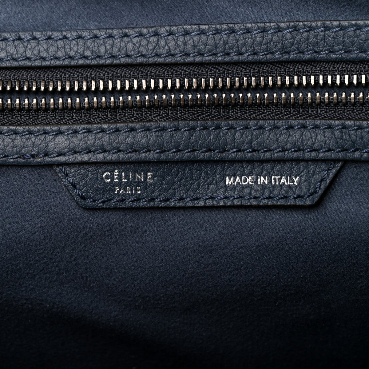 Mini Calfskin Travel Bag - Blue