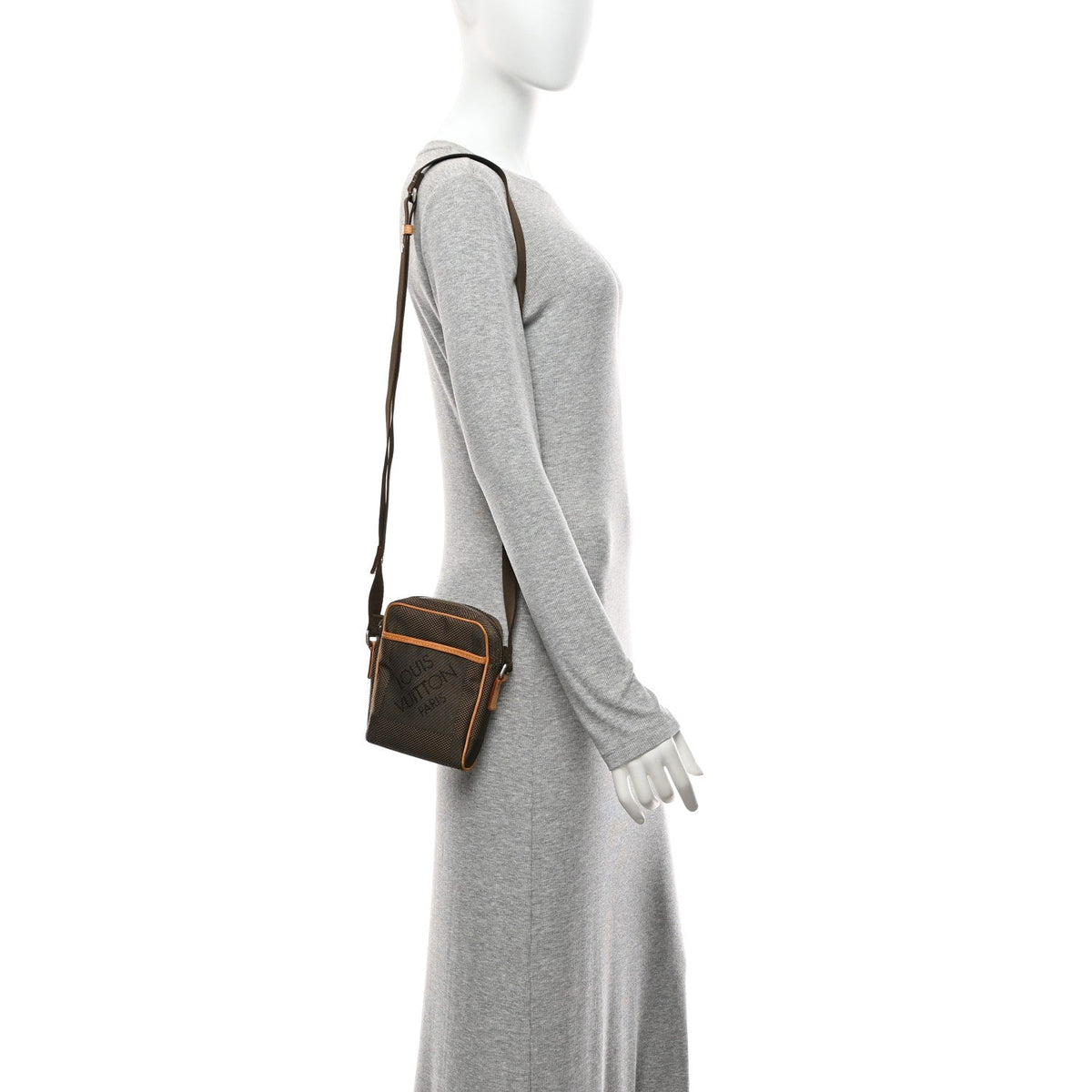 Damier Geant Citadin Messenger Terre Handbag