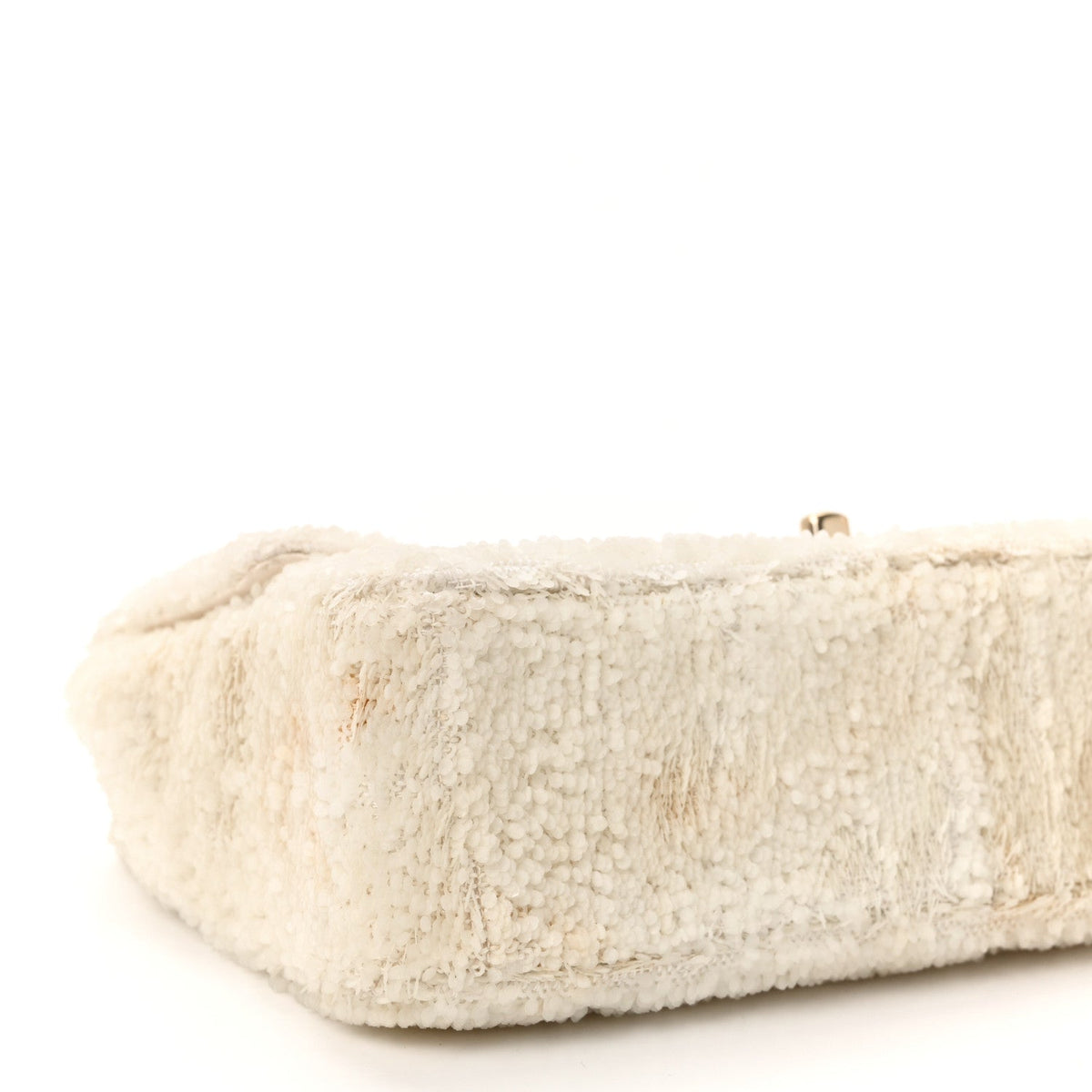 Small Flap Shoulder Bag - White