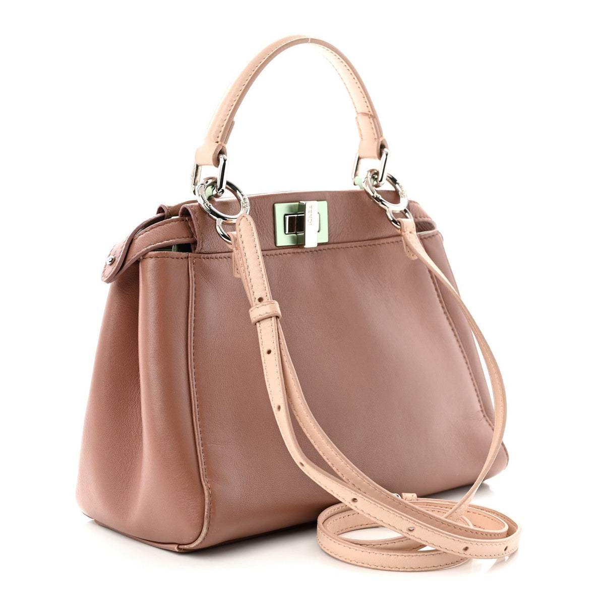 Mini Nappa Satchel Bag - Plaster
