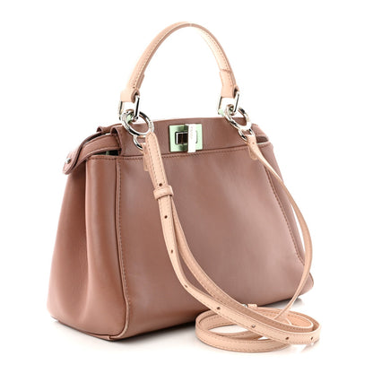 Mini Nappa Satchel Bag - Plaster