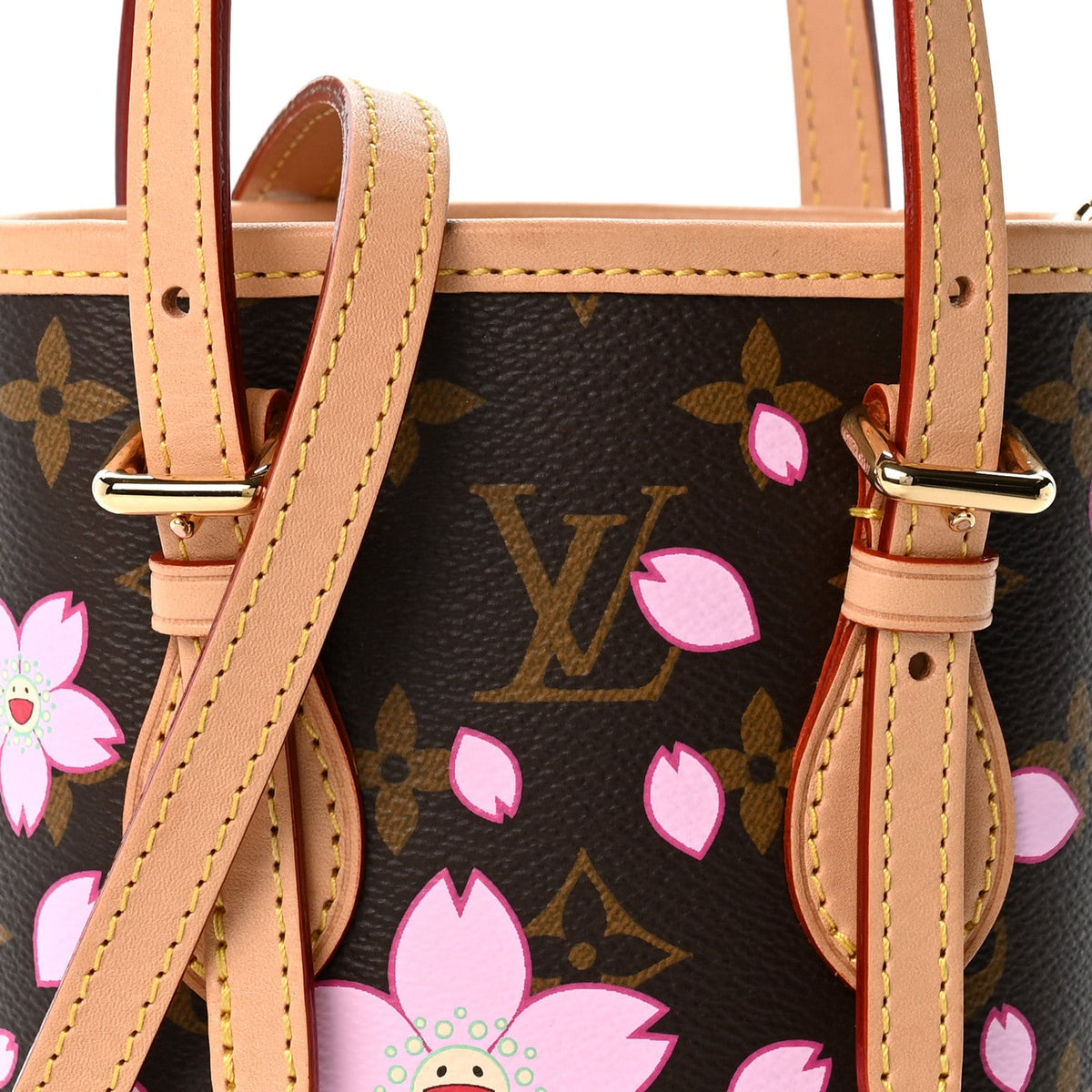 Nano Bucket Bag - Brown