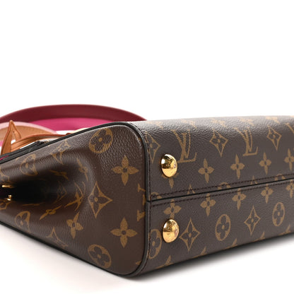 Monogram Cluny Bb Bordeaux Fuchsia Handbag