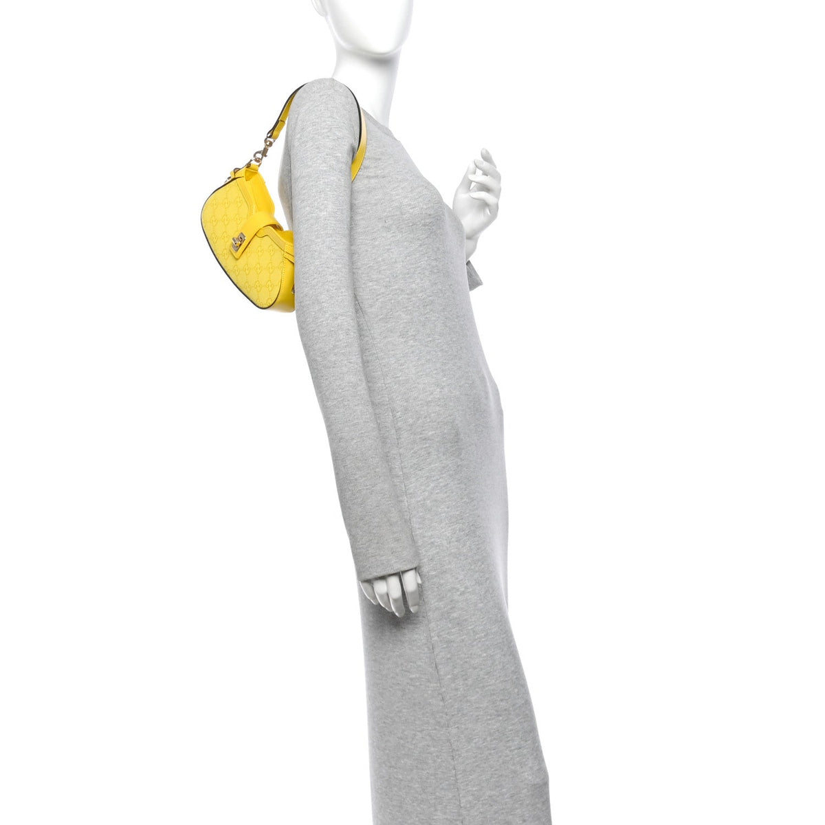Mini Calfskin Shoulder Bag - Yellow