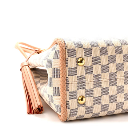 Damier Azur Propriano Rose Ballerine Handbag