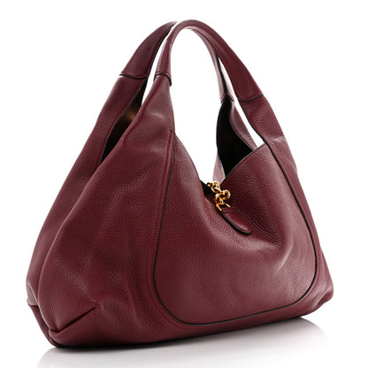 Maxi Calfskin Shoulder Bag - Red