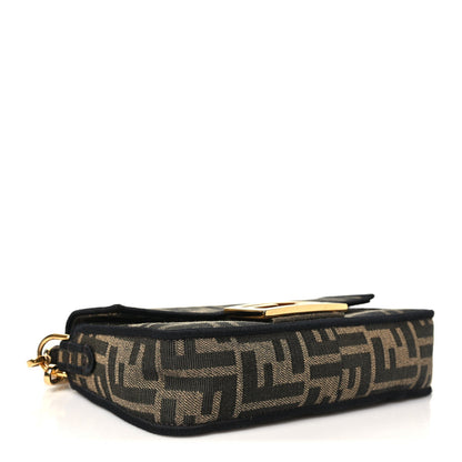 Mini Fabric Handbag - Black
