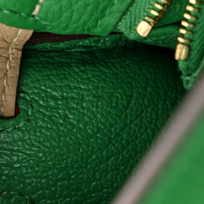 Togo Horseshoe Kelly Retourne 25 Bambou  Handbag