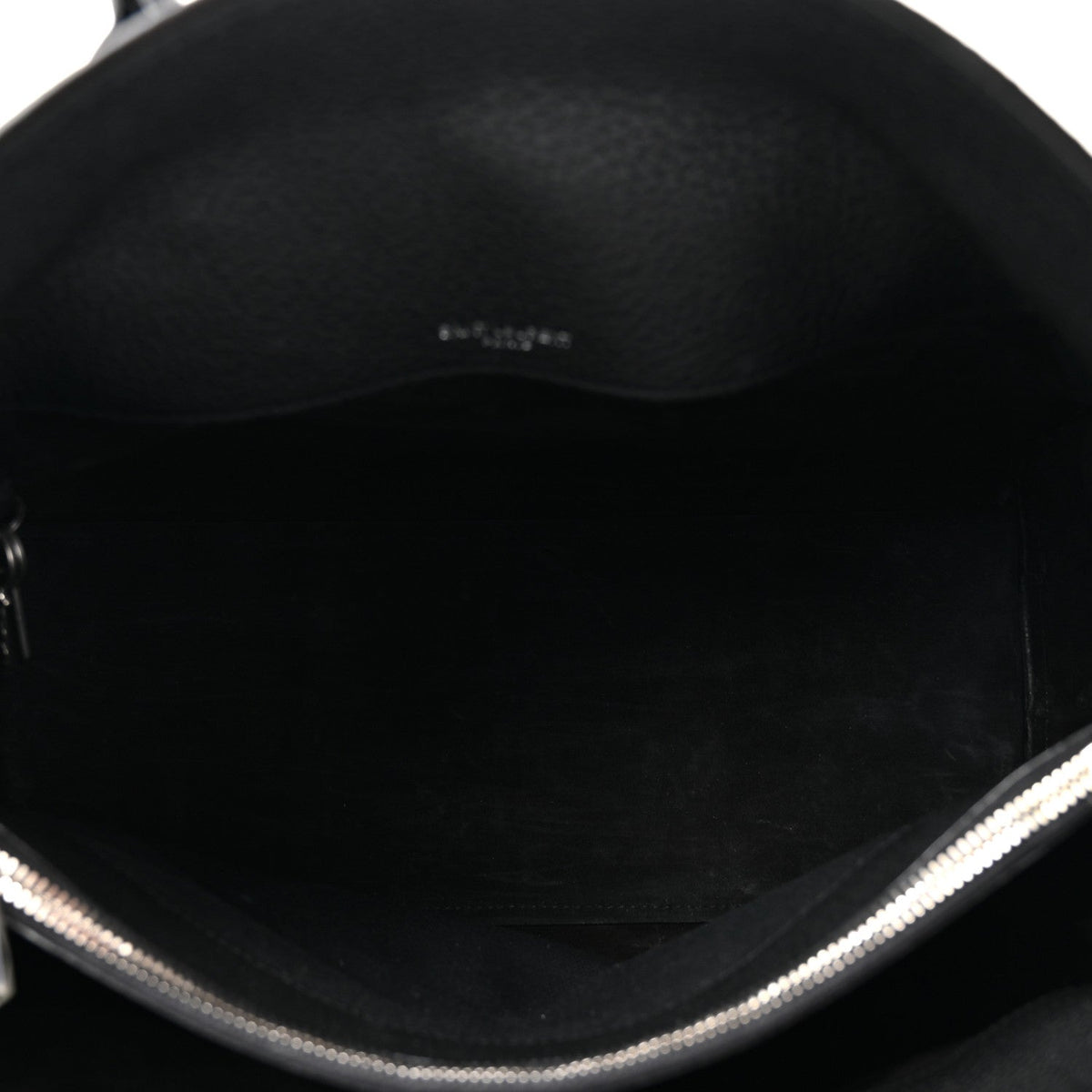Small Calfskin Handbag - Black