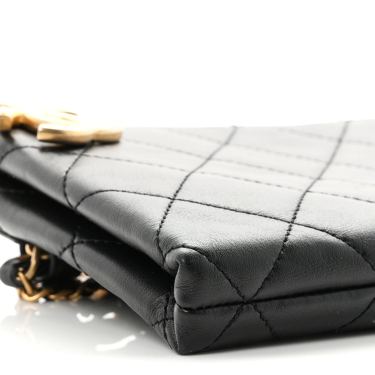 Calfskin Belt Bag - Black