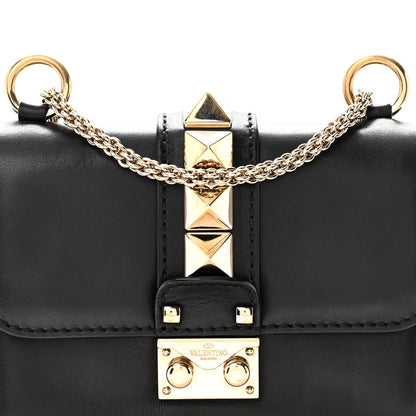 Mini Flap Shoulder Bag - Black