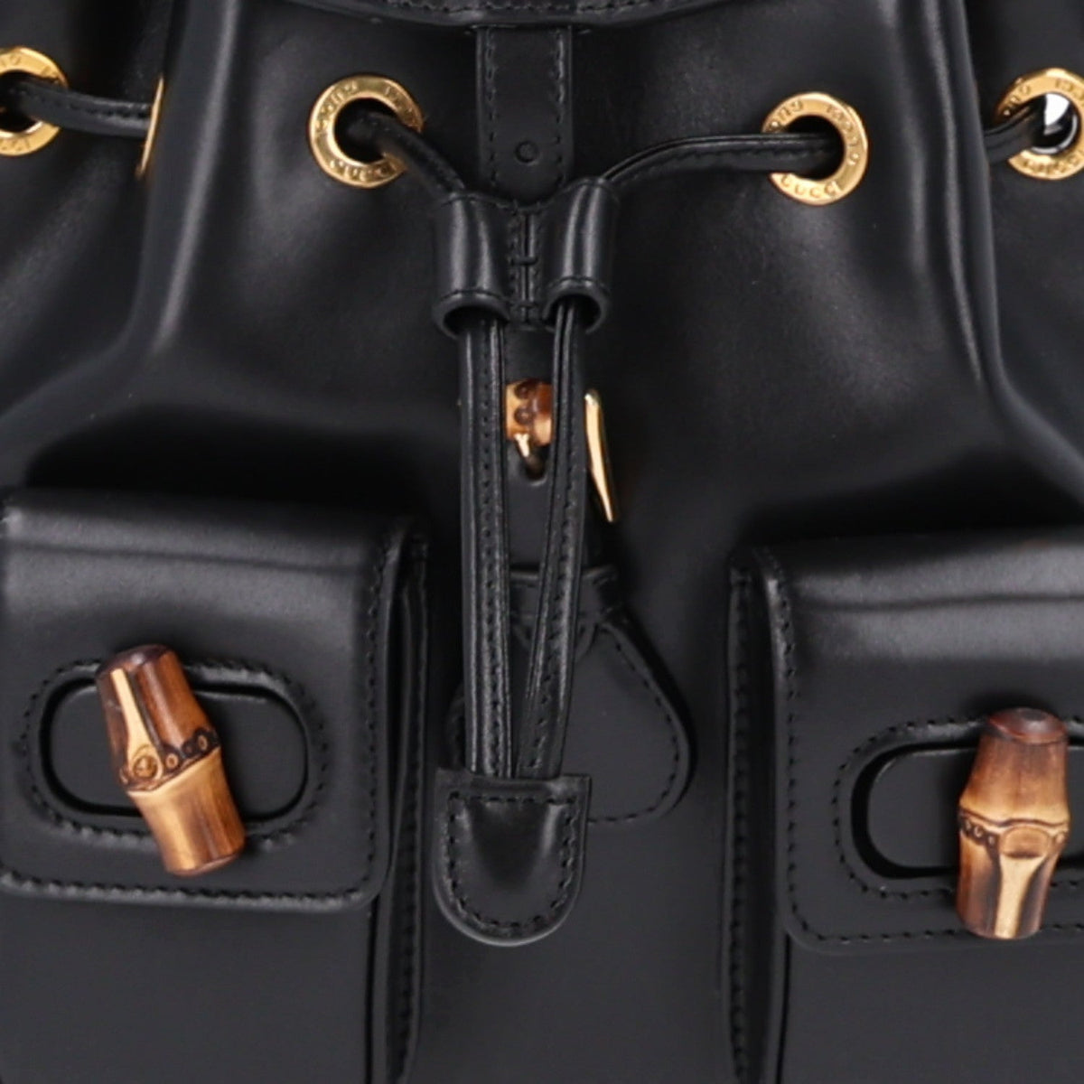 Calfskin Backpack - Black