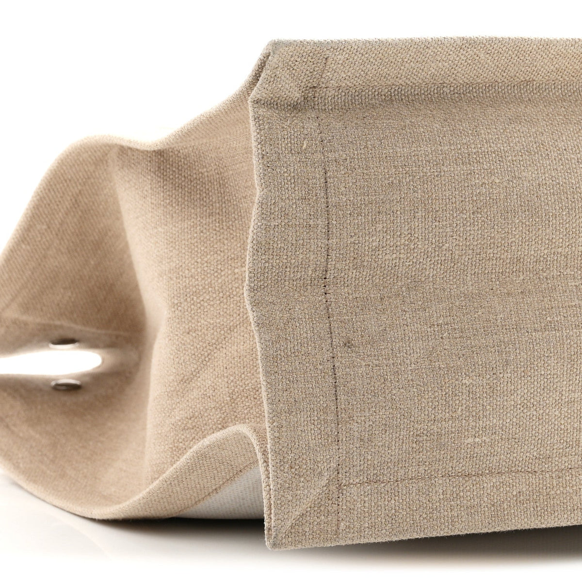 Small Calfskin Tote Bag - White