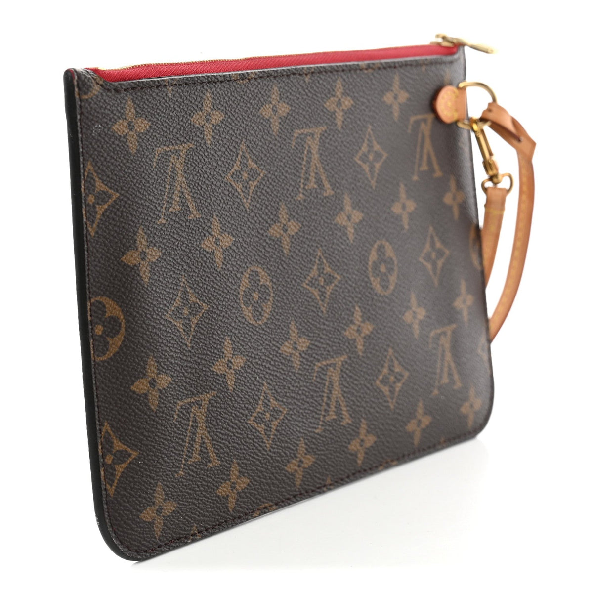 Monogram Neverfull Mm Gm Pochette Cherry Handbag
