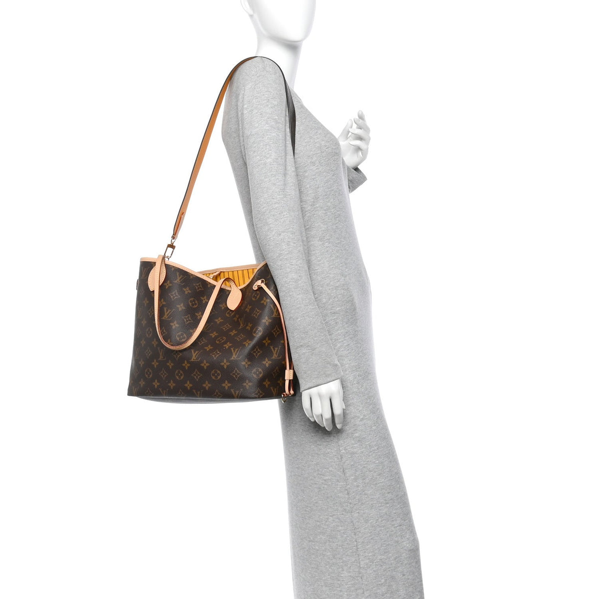 Monogram Inside Out Neverfull Bandoulier Handbag