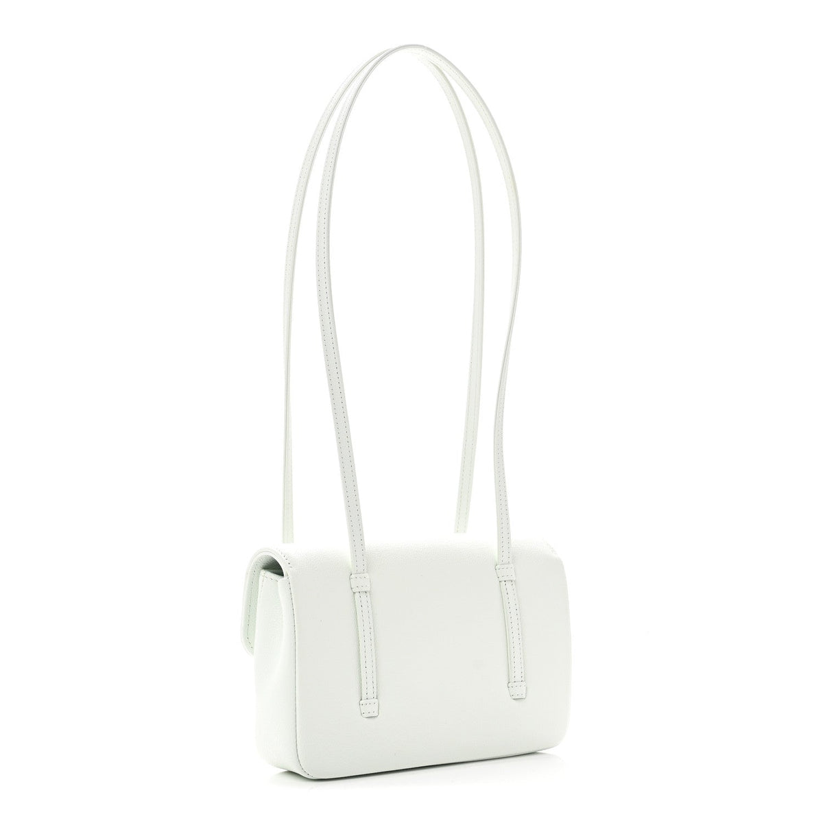 Mini Caviar Shoulder Bag - Light Blue