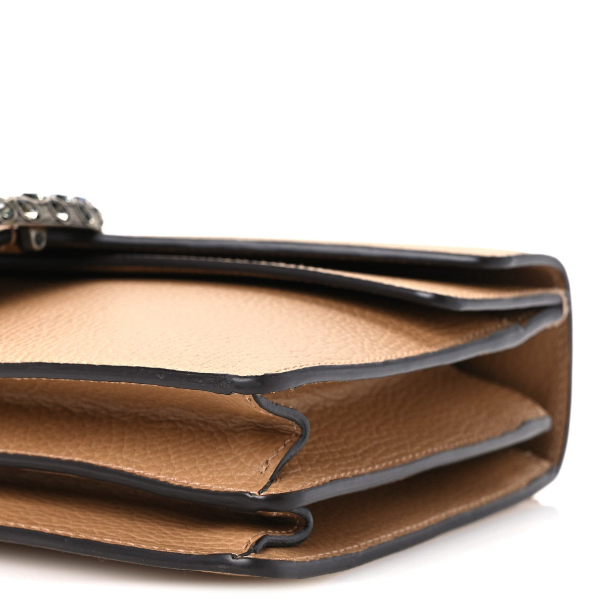 Small Calfskin Shoulder Bag - Natural