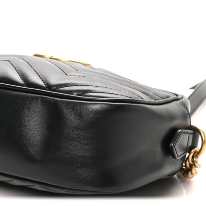 Small Calfskin Shoulder Bag - Black