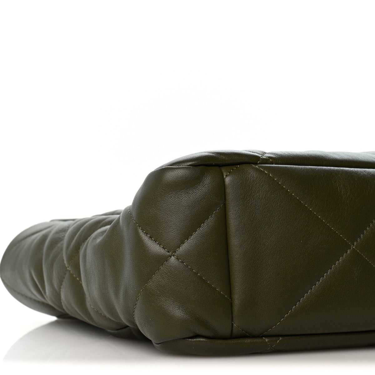 Quilted Lambskin Handbag - Green