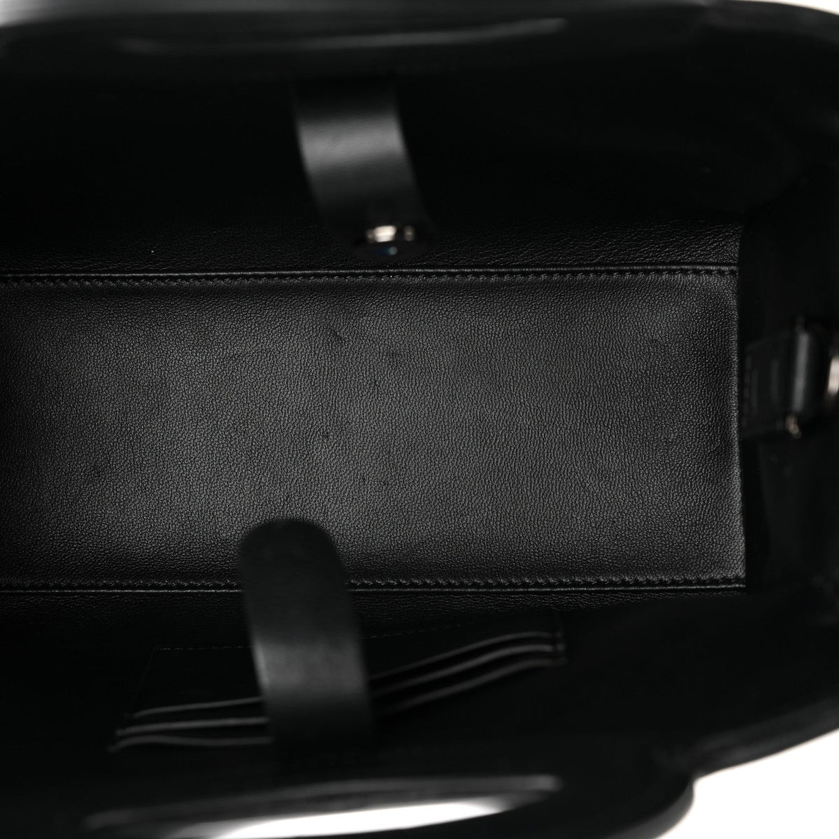 Mini Calfskin Handbag - Black