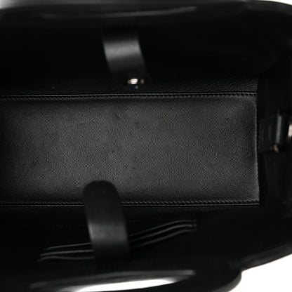 Mini Calfskin Handbag - Black