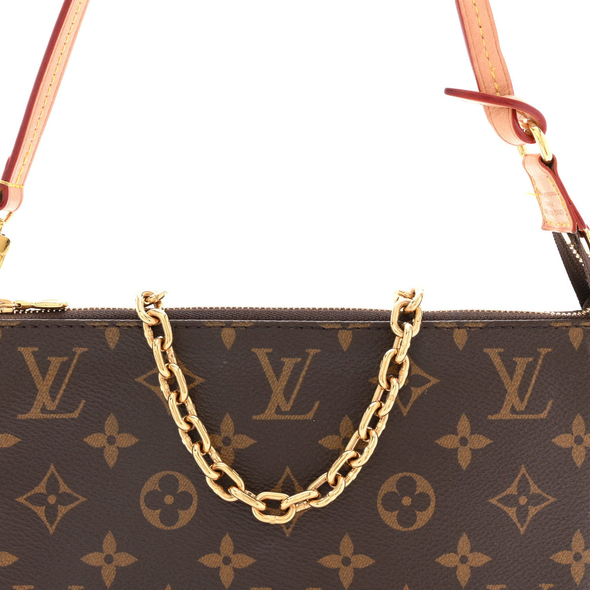Monogram Chain Pochette Accessories Handbag