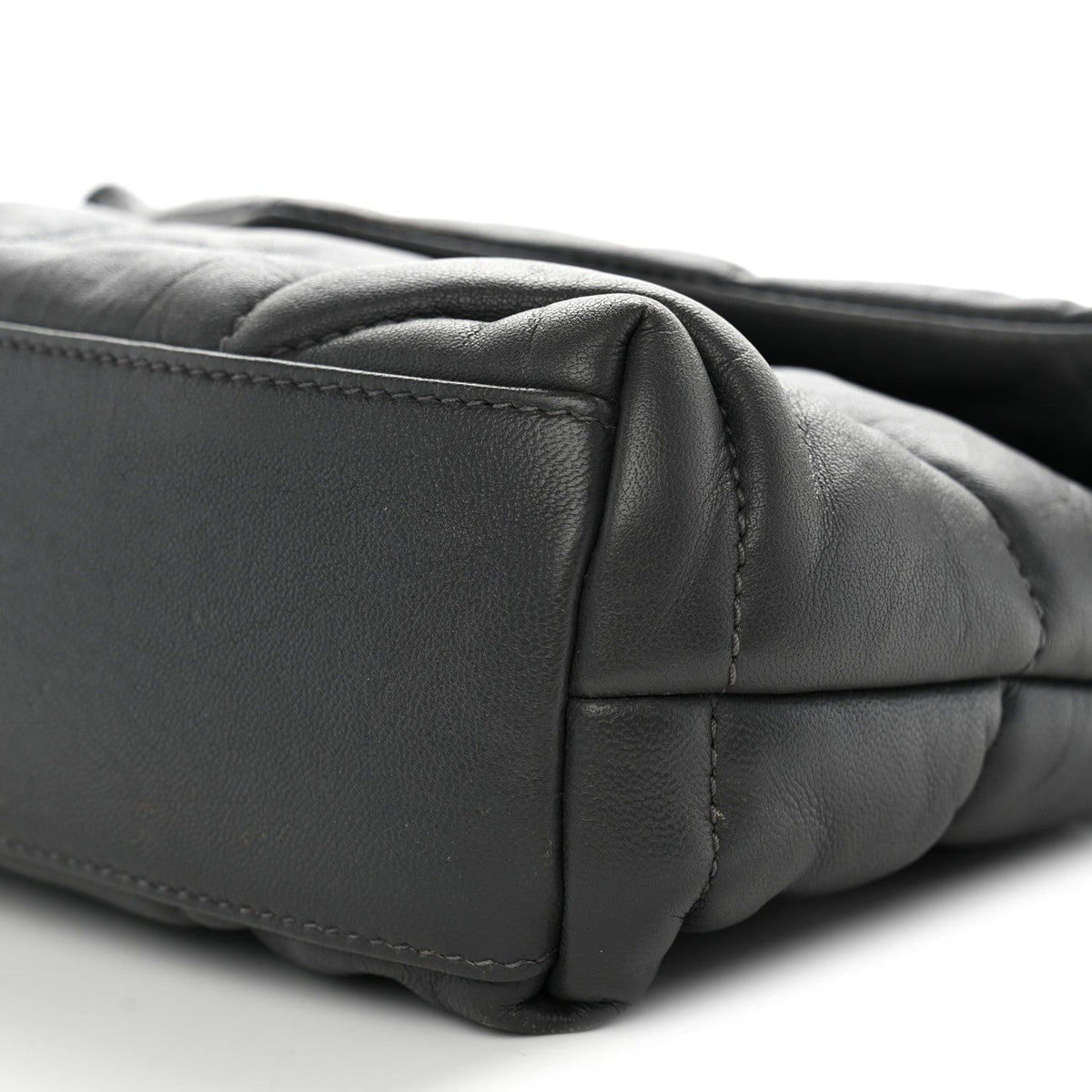 Quilted Lambskin Satchel Bag