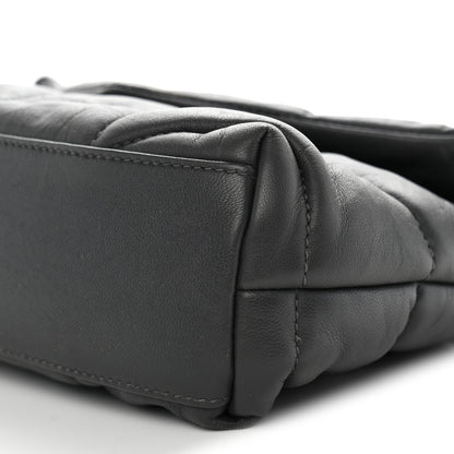 Quilted Lambskin Satchel Bag